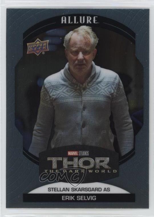 2022 Upper Deck Marvel Allure Steel Dr Erik Selvig Stellan Skarsgard as #22 p0r
