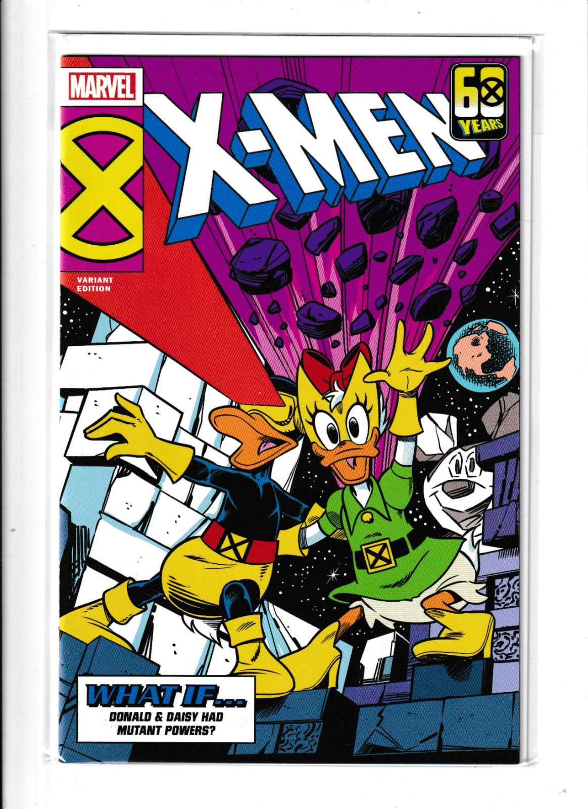 Marvel Amazing Spider-Man V.6 #55B Disney Uncanny X-Men #137 copertina omaggio quasi nuovo