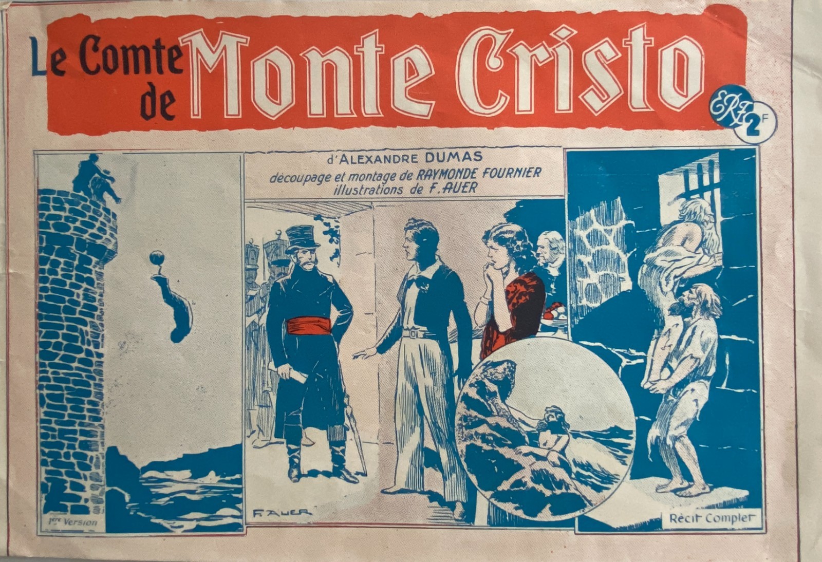 LE COMTE DE MONTECRISTO ALEXANDRE DUMAS PAR FAUER 12 Pagine