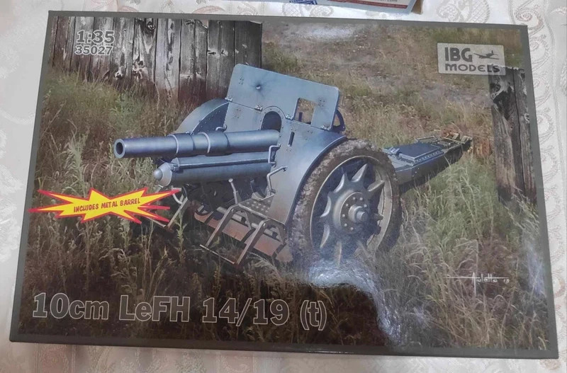 10 cm LeFM 14/19 (t), IBG Models 1/35