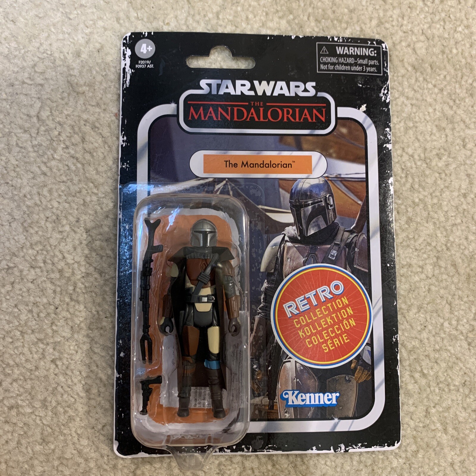 Star Wars The Mandalorian 3.75" Toy Action Figure Retro Collection Kenner