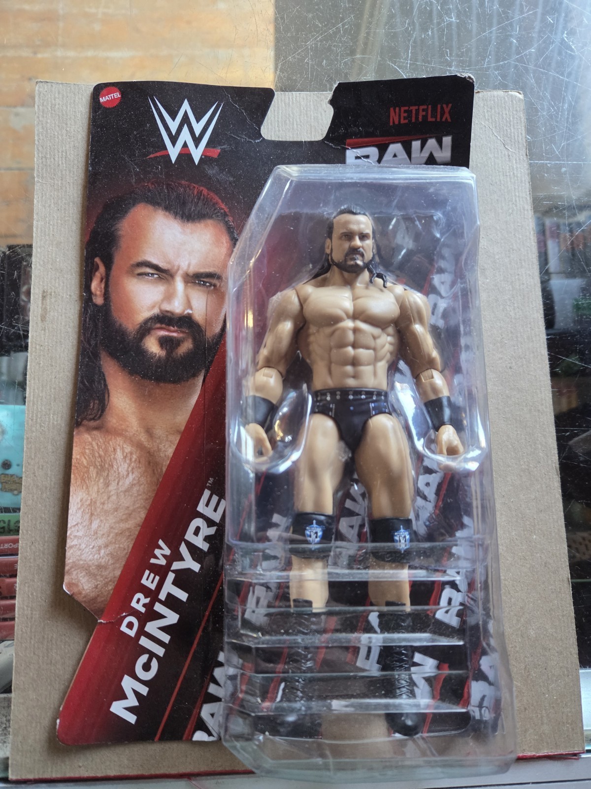 Action figure WWE Basic nuova con scatola A8