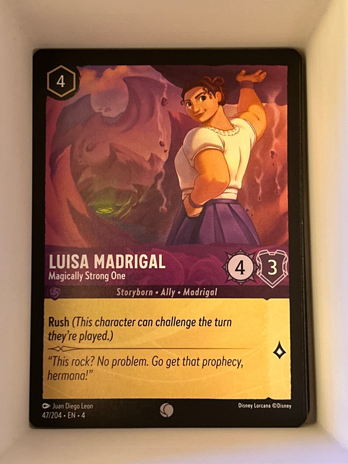 Luisa Madrigal - Magically Strong One 47/204 Common Ursula's Return Lorcana NM