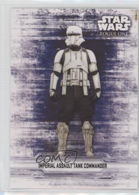 2016 Star Wars: Rogue One Serie 1 Adesivi Imperial Assault Tank Commander 2k3