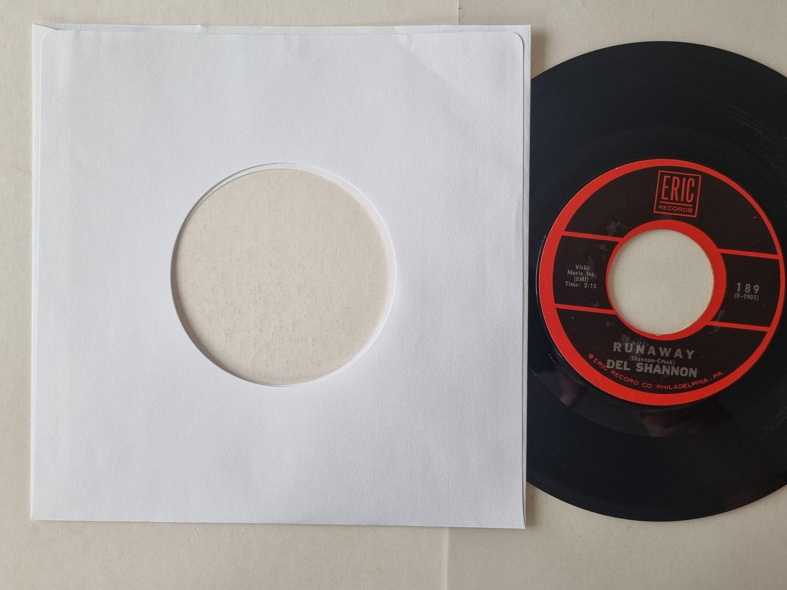 Del Shannon - Runaway/ Hats Off To Larry 7'' Vinyl US
