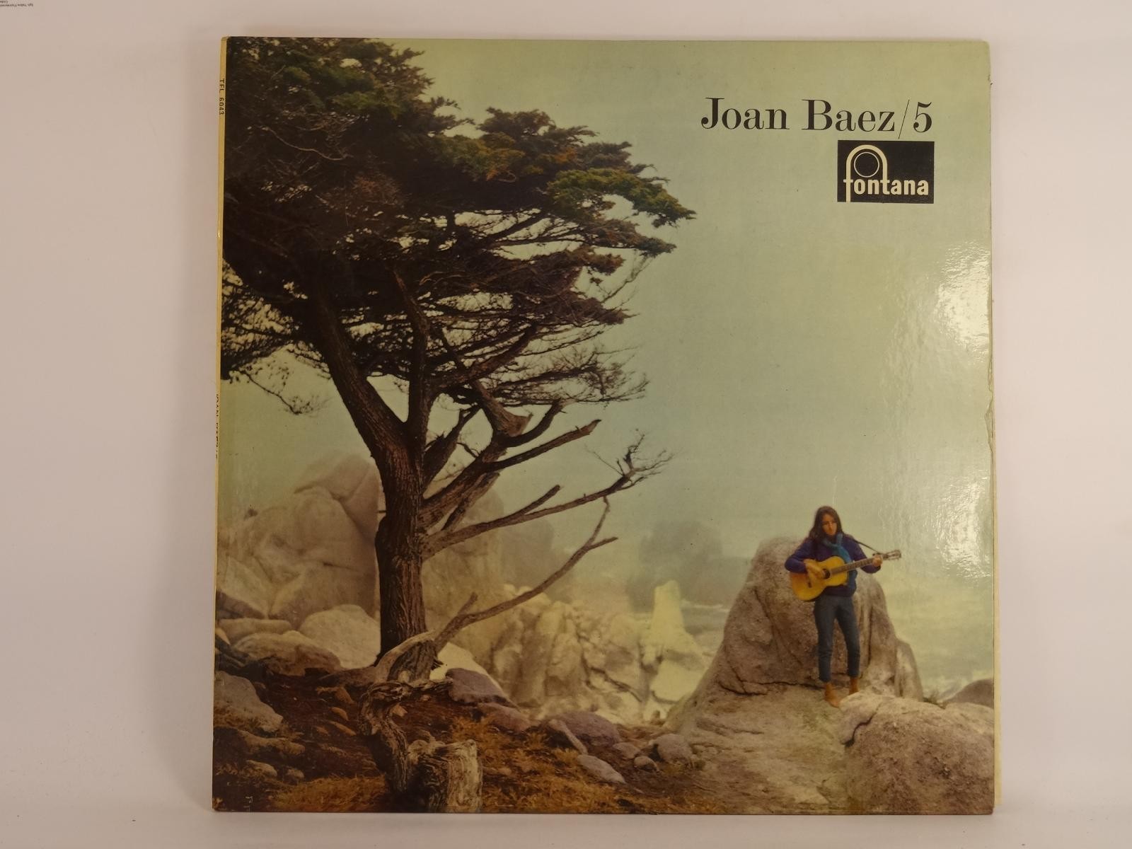 JOAN BAEZ JOAN BAEZ/5 (352) 12 Track LP plus Picture Sleeve FONTANA
