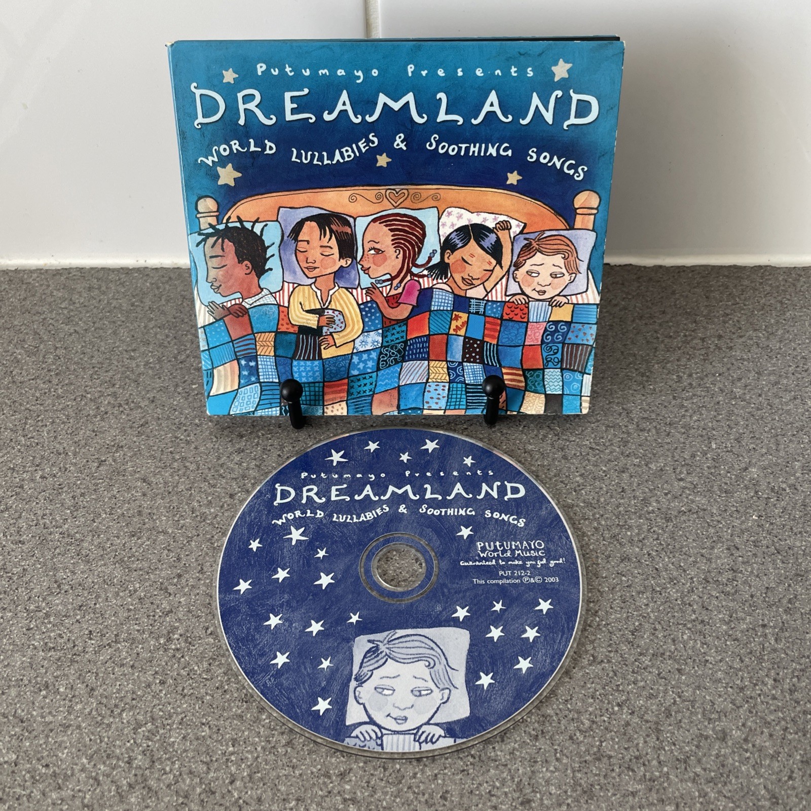 Putumayo Presents Dreamland World Lullabies CD 2003 World Kids Music