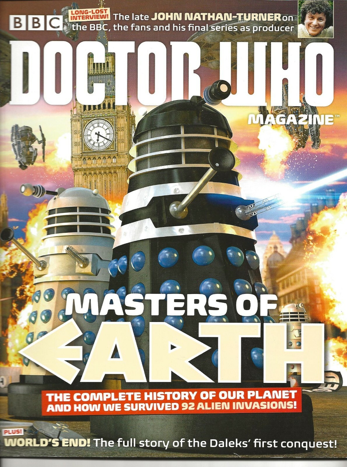 Doctor Who Magazine Issue 487  -  July 2015  Daleks cover, Carole Ann Ford 