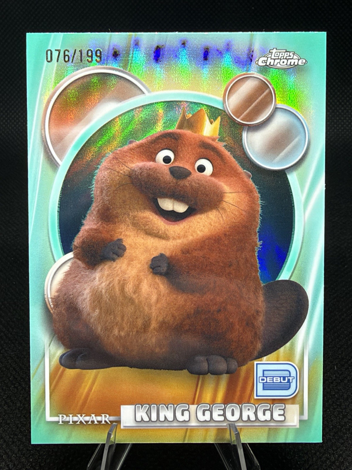2026 Topps Chrome Disney - King George - rifrattore acquatico /199 - tramogge