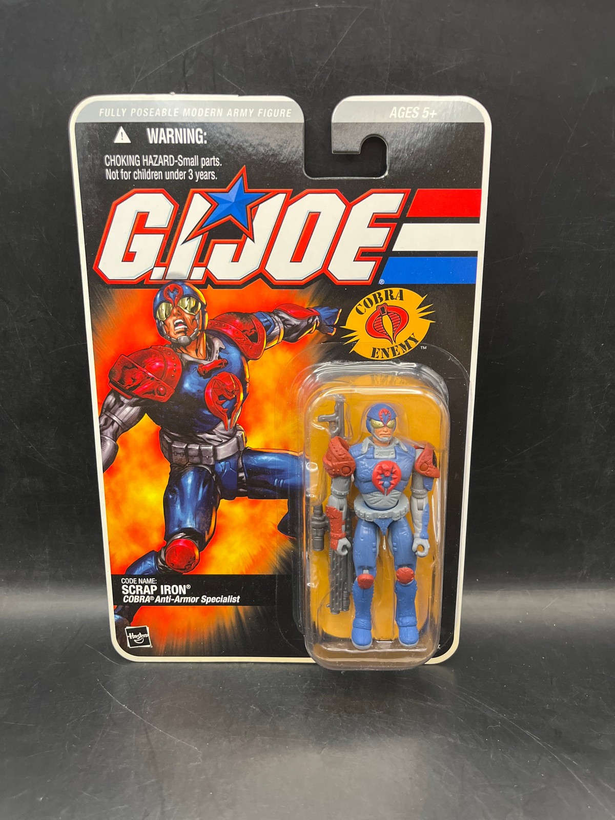 GI Joe ARAH 2005 Rottami di Ferro COBRA Specialista Antiarmatura