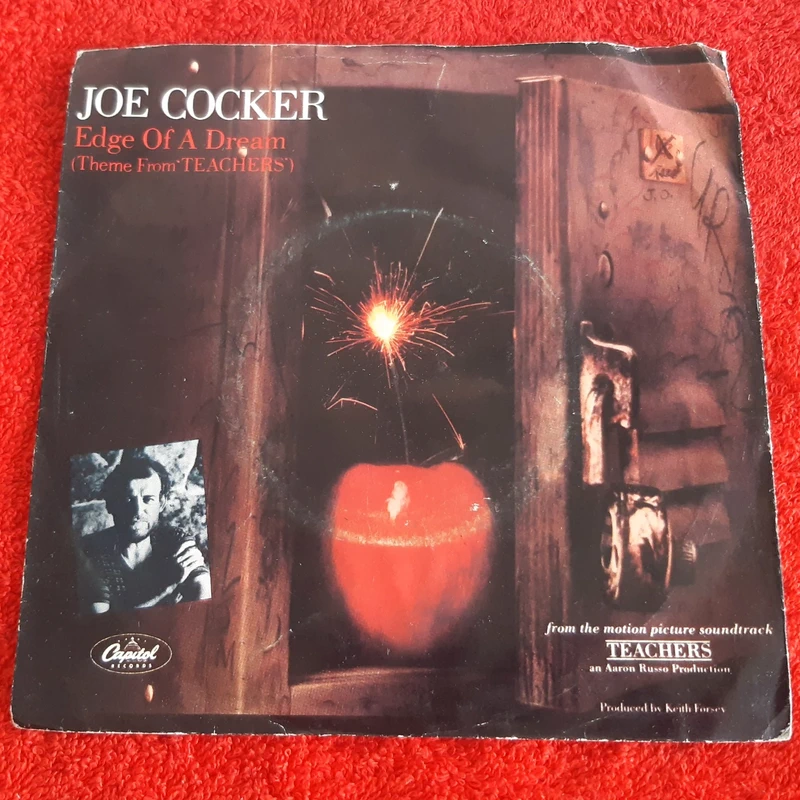Disco Vinil Single B.S.O. Teachers - Joe Cocker - Edge of A Dream / Tempted