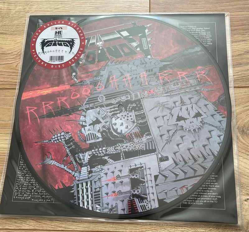 Voivod - Rrrroooaaarrr pic disc LP