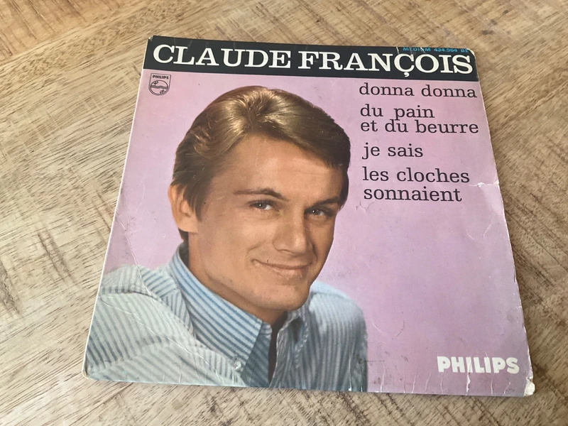 45 tours Claude François - Donna donna
