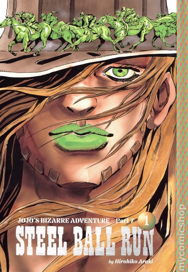 JoJo's Bizarre Adventure Part 7: Steel Ball Run HC #1-REP NM 2025 Immagine Stock