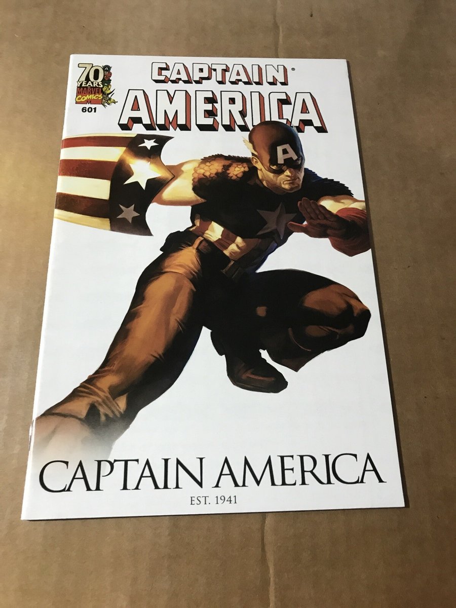 Captain America #601 (settembre 2009, Marvel) 8,0 cm²