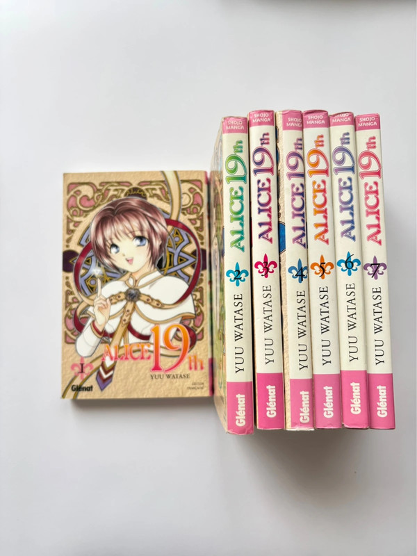 Lot Manga Alice 19th, tome 1 à 7, Glénat , Yuu Watase