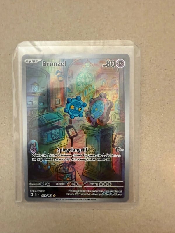 Pokémon Karte Bronzel