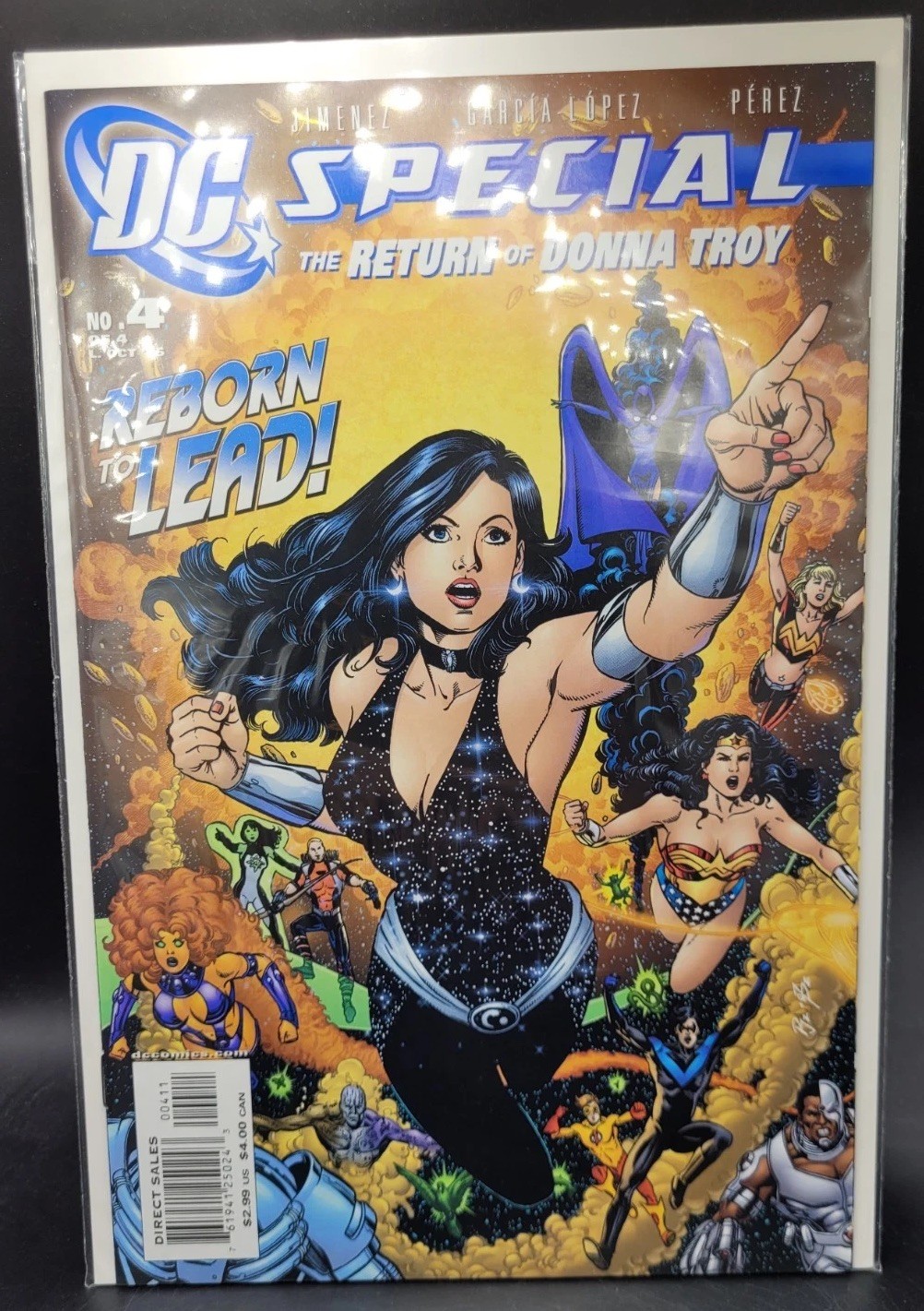 Return of Donna Troy #4 DC Jan 2006 Garcia-Lopez George Perez High Grade