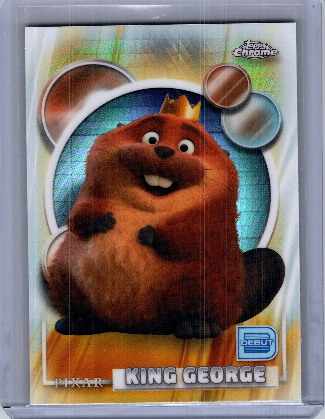 2026 Topps Chrome Disney King George #111 rifrattore prismatico