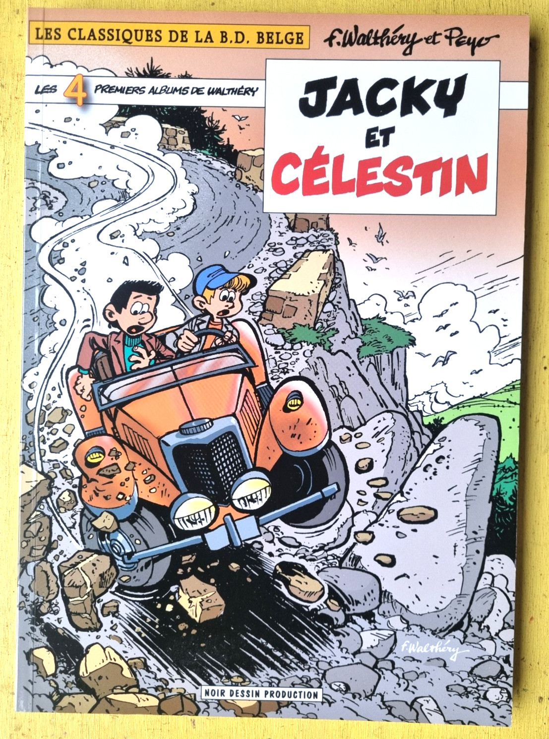 BD JACKY ET CELESTIN  INTEGRALE TL 800 ex EO 2008  Walthery et Peyo NEUF F2GH25