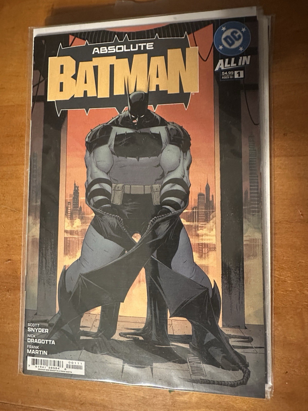 Absolute Batman #1 A copertina prima stampa DC Comics