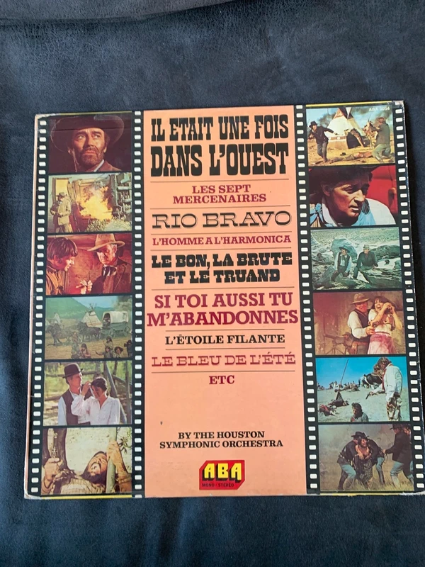 Disque il était une fois dans l’Ouest Original Motion Picture Soundtrack BO film vinyle 33T