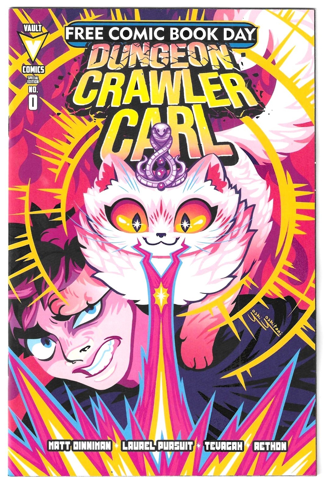 Dungeon Crawler Carl #0 FCBD Free Comic Book Day 2026 Vault Comics