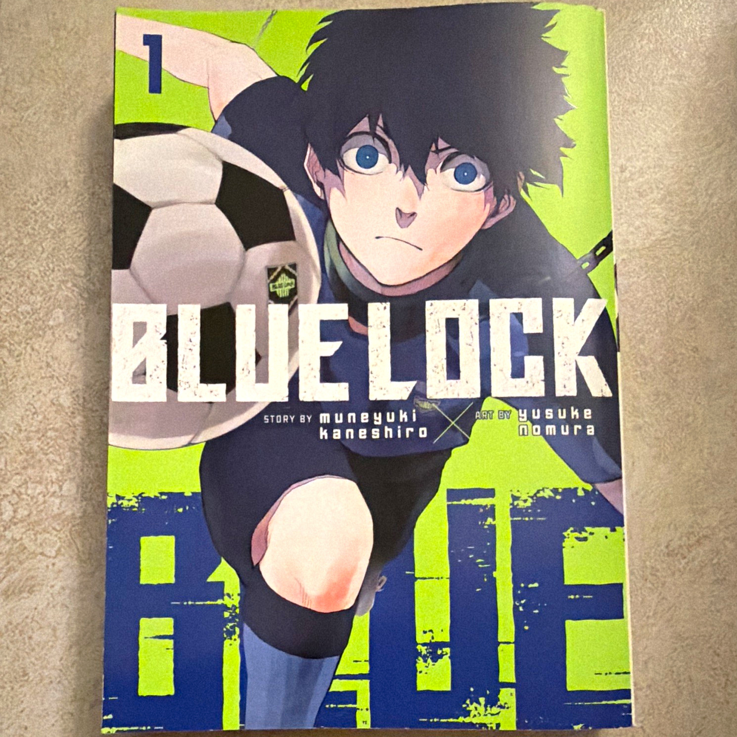 Blue Lock Manga Vol 1 Numero #1 Trade Paperback Inglese Kodansha Kaneshiro