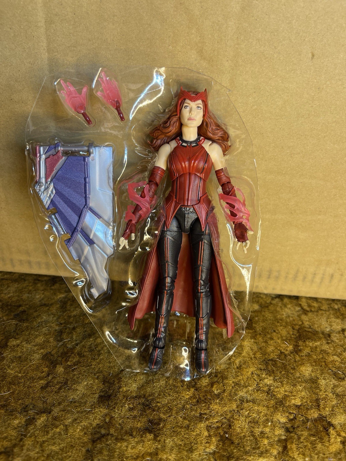 Scarlet Witch Wanda Maximoff Figura Wandavision Marvel Legends MCU Disney+ più