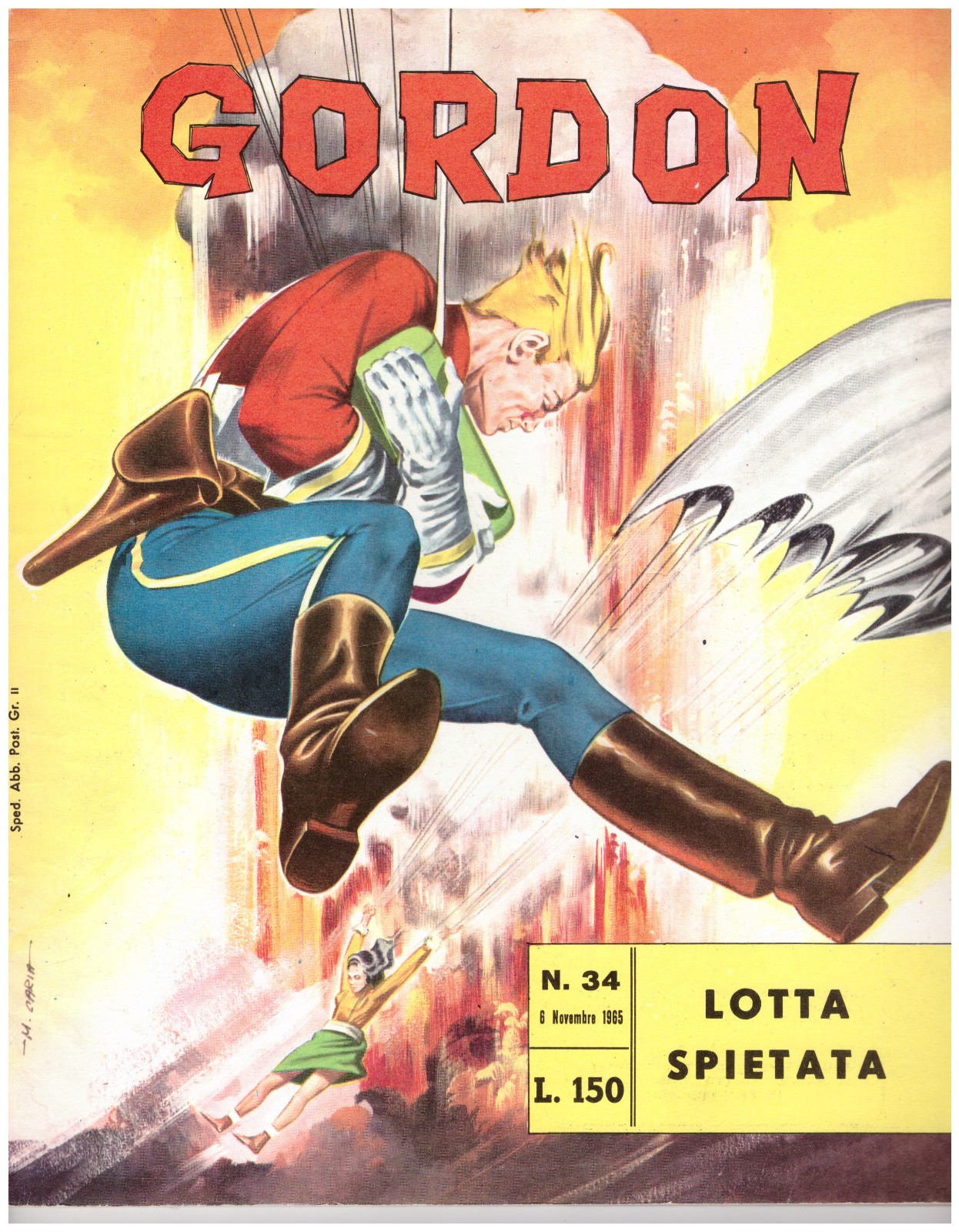 GORDON n.34 - Ed.Fratelli Spada