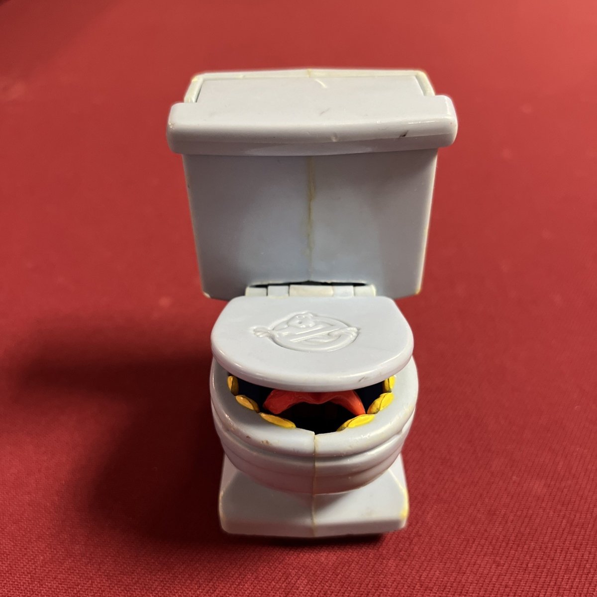 Modellino giocattolo vintage 1989 Real Ghostbusters Fearsome Flush Ghost Toilette
