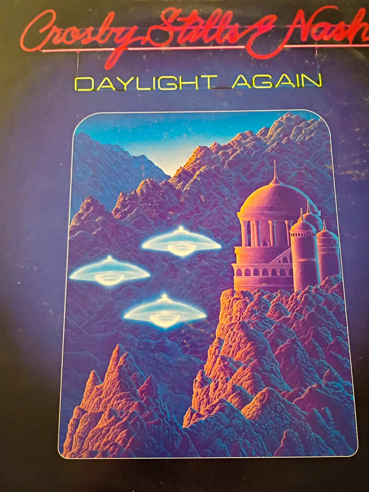 Crosby, Stills & Nash Daylight Again Atlantic LP 12" Black Vinyl Stereo 1982