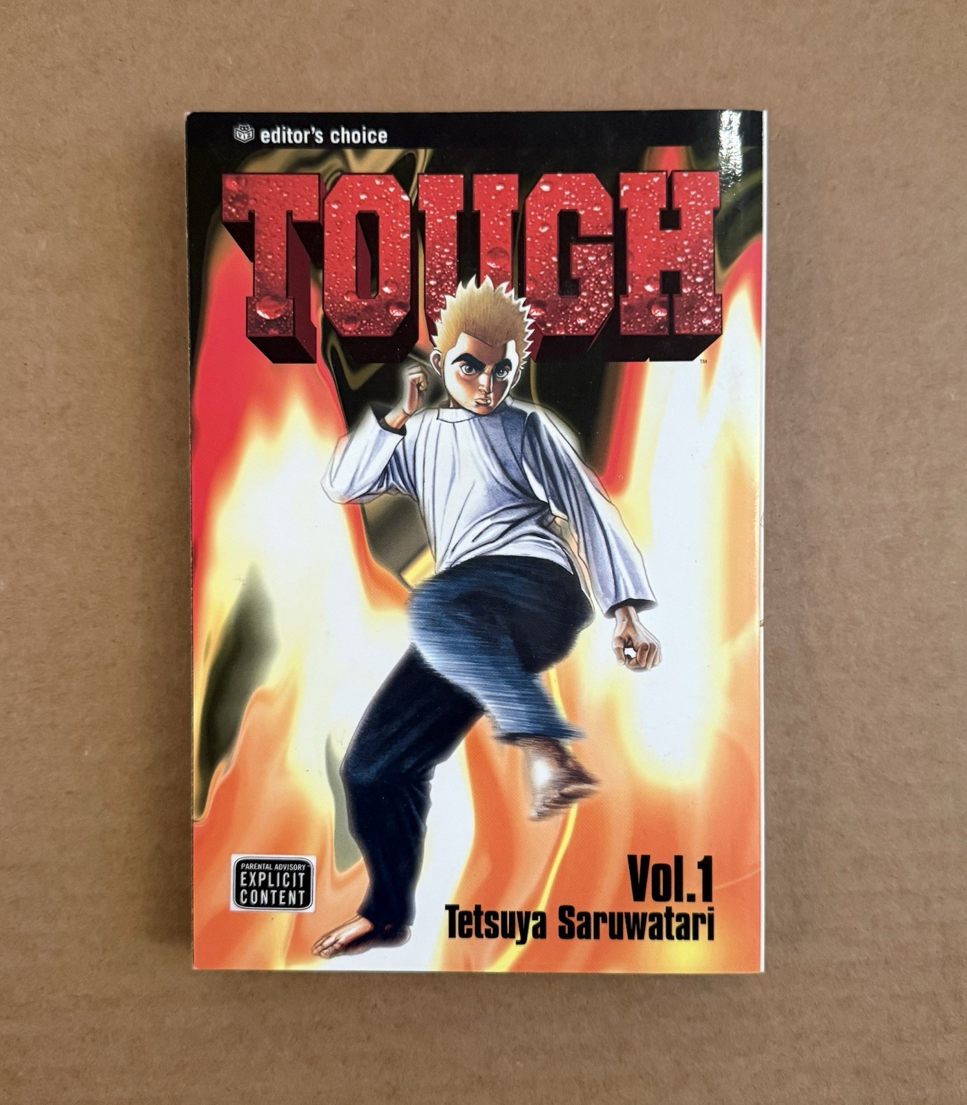 TOUGH Vol 1 Manga Inglese VIZ prima stampa Volume 2004 Tetsuya Saruwatari RARO