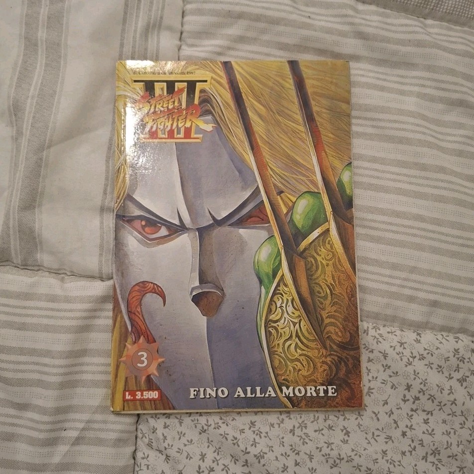Capcom Street Fighter III n. 3 Fino alla morte 1997 Italiano Fumetto Manga