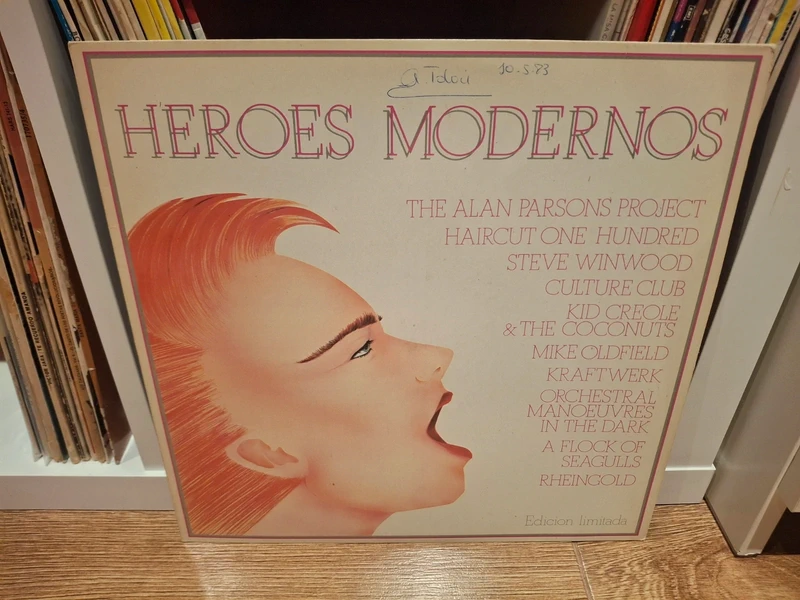 Vinilo Héroes modernos