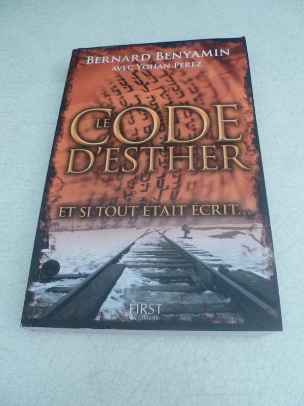 Le Code d'Esther" de Bernard Benyamin,