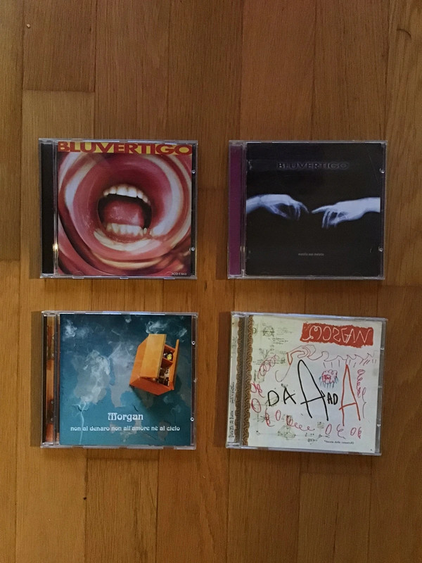 Bluvertigo & Morgan Lotto CD Rari
