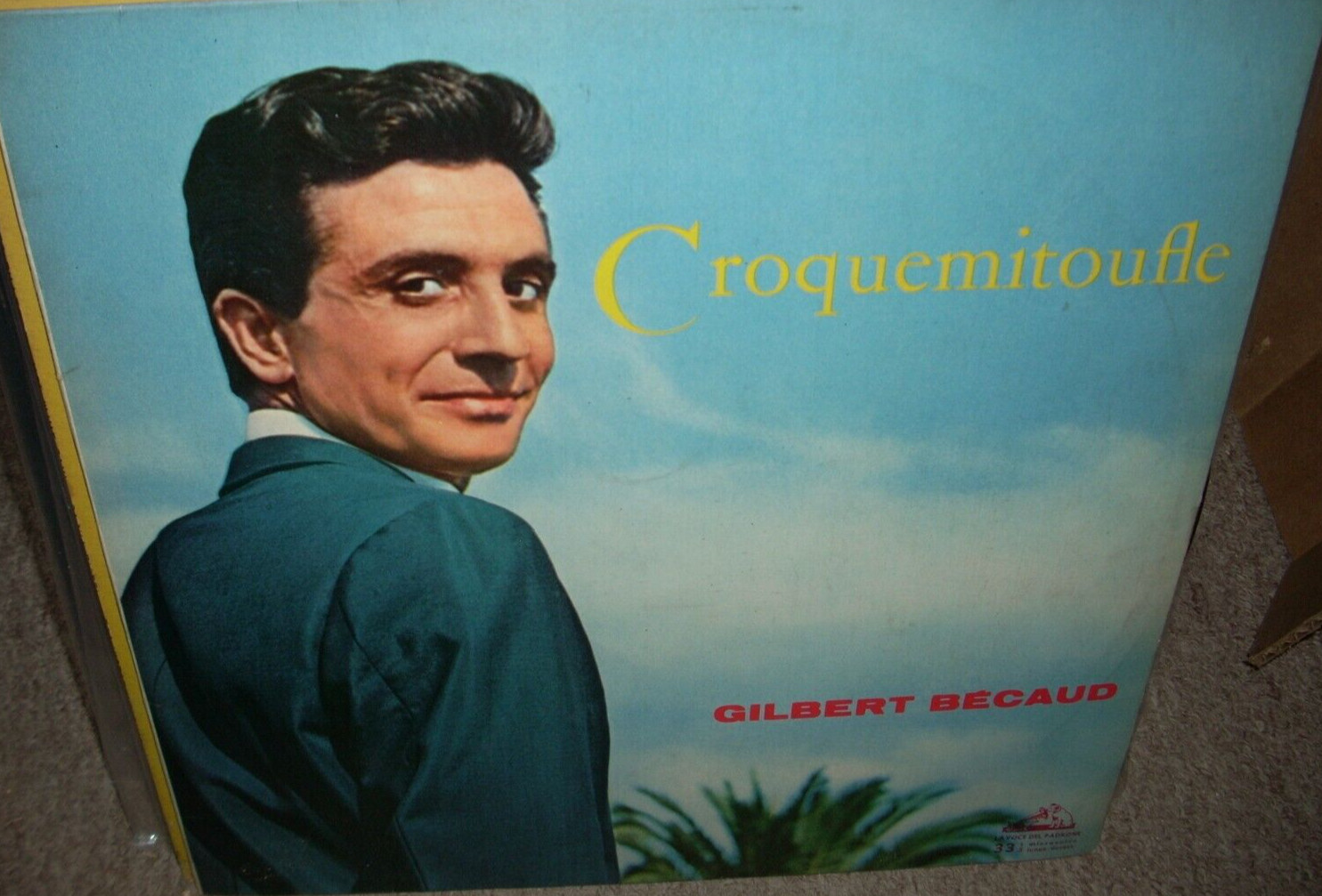 GILBERT BECAUD croquemitoufle ( world music ) LP france