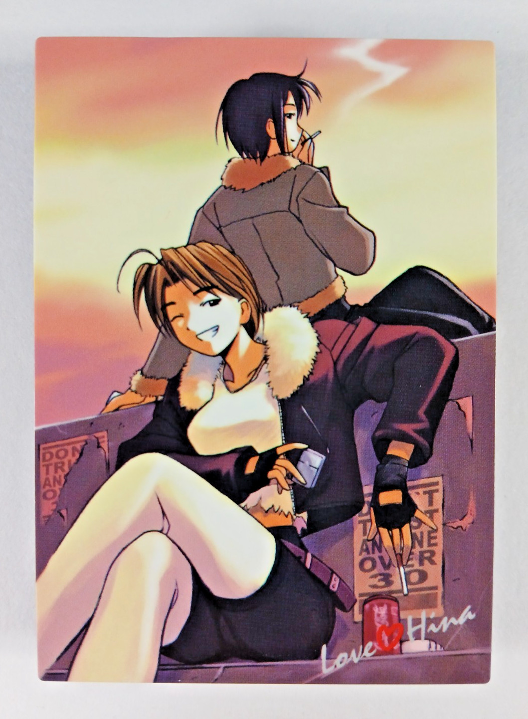Mitsune & Haruka #45 - Carta collezionabile Love Hina (2001) Giapponese, Tore