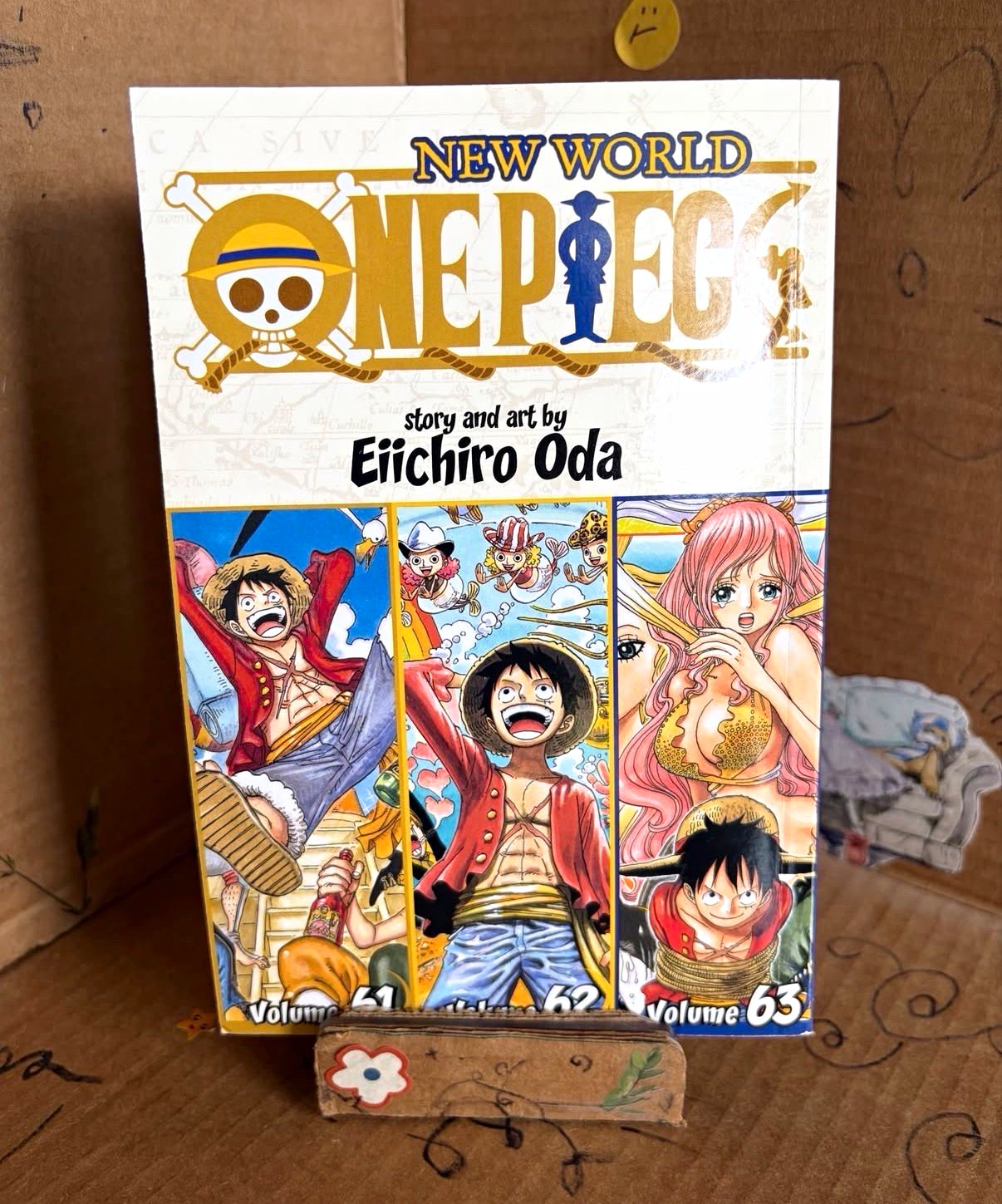 One Piece New World Omnibus 3 in 1 Manga Vol 61-63 Inglese