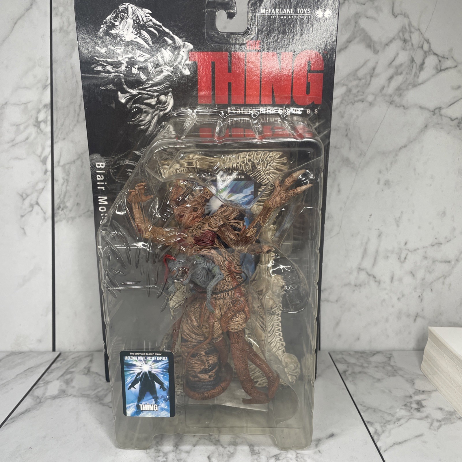 Modellino mostro McFarlane Movie Maniacs The Thing Blair nuovo con scatola A6