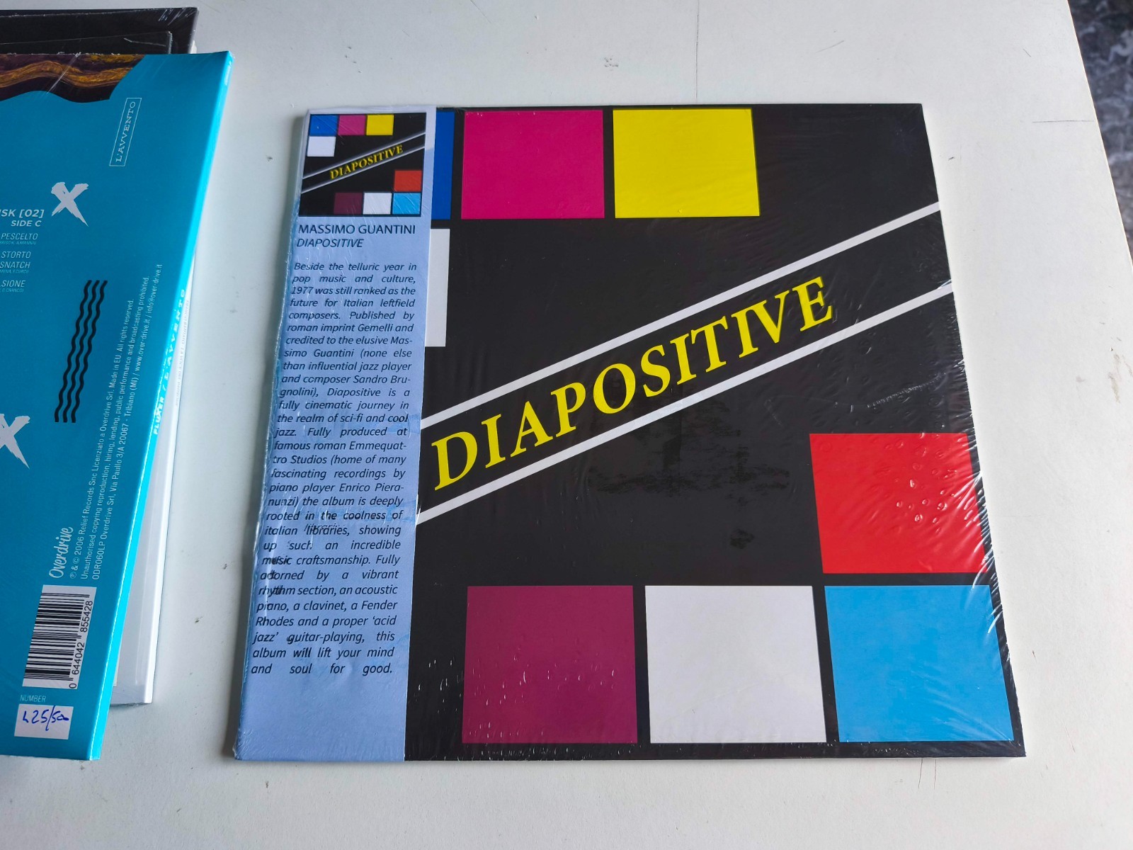 MASSIMO GUANTINI - DIAPOSITIVE - LP 33 GIRI - 12" SIGILLATO