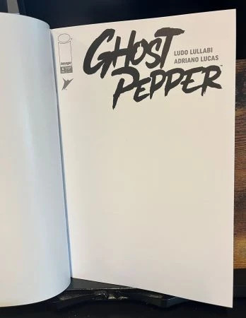 Ghost Pepper #6 Blank Variant (Image Comics)
