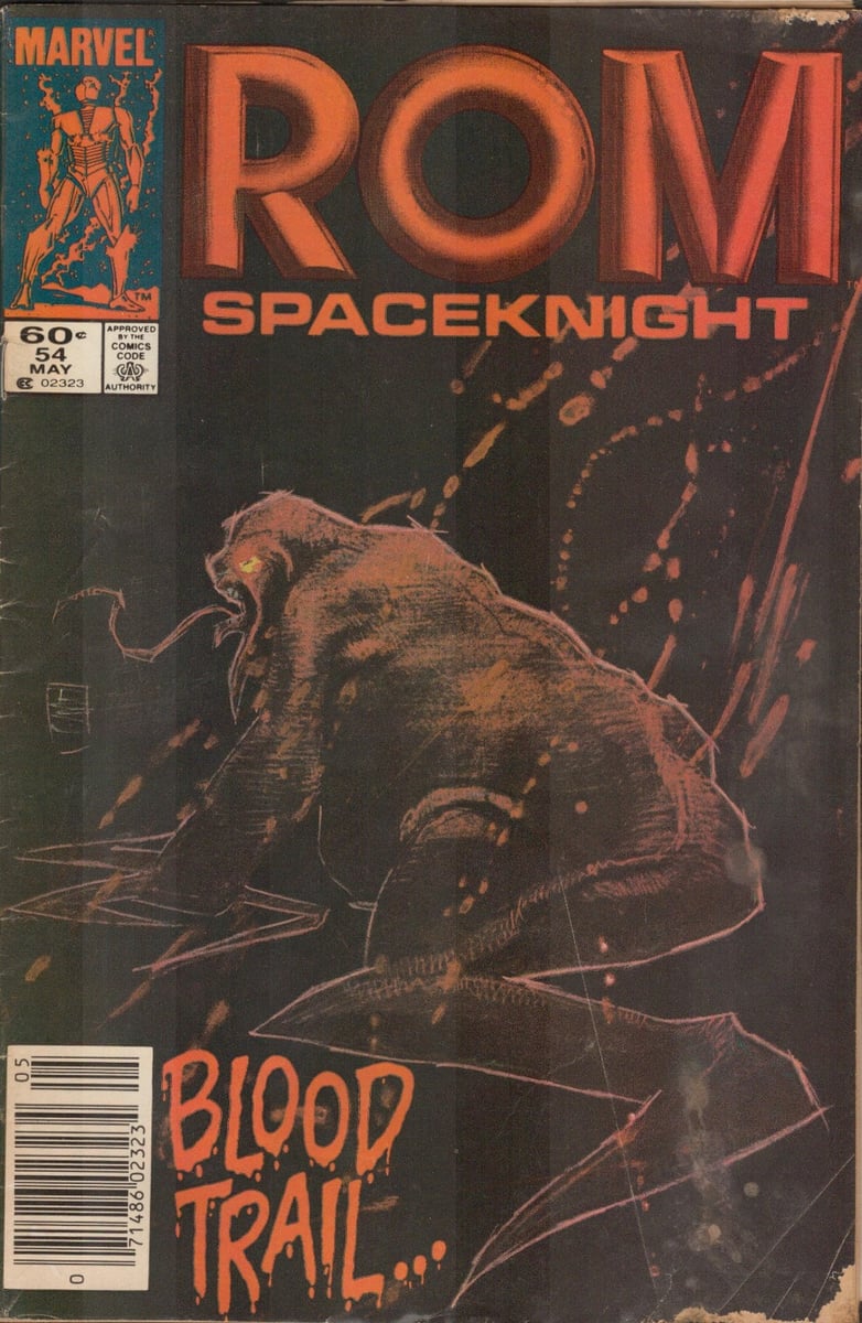 54456: MARVEL ROM SPACEKNIGHT #54 G Grade