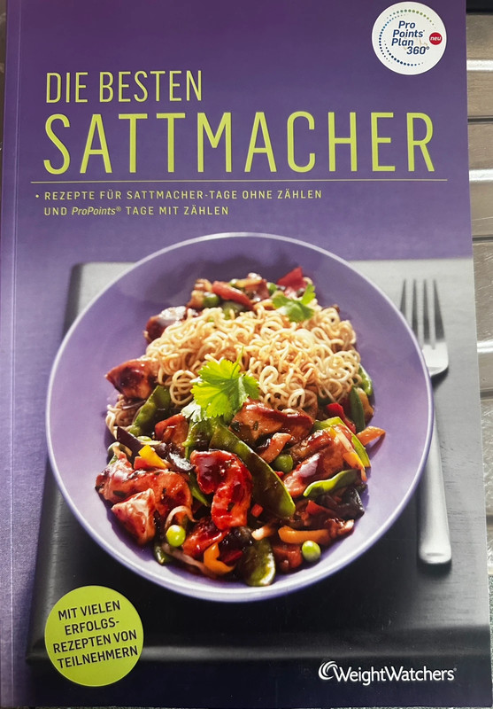 Weight Watchers Sattmacher  Kochbuch