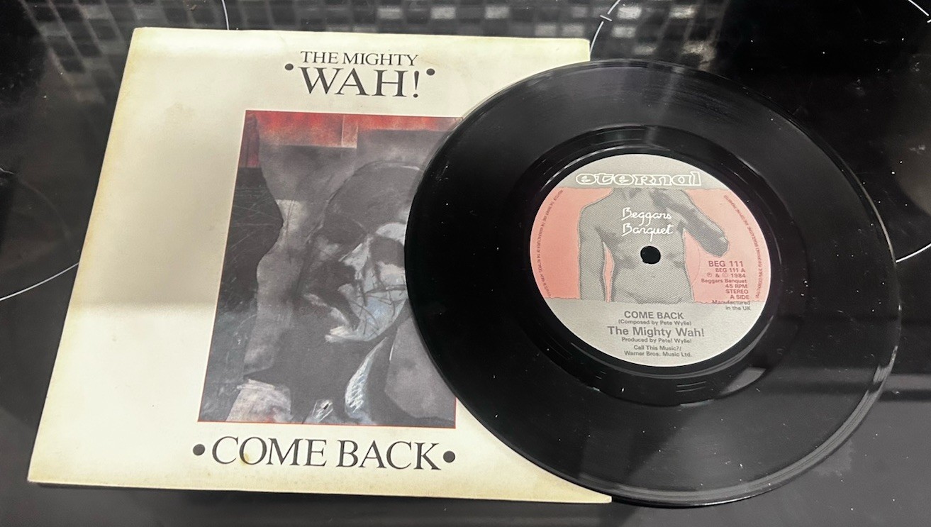 The Mighty Wah! - Come Back - 7" Vinyl Single - Picture Sleeve - Free P&P