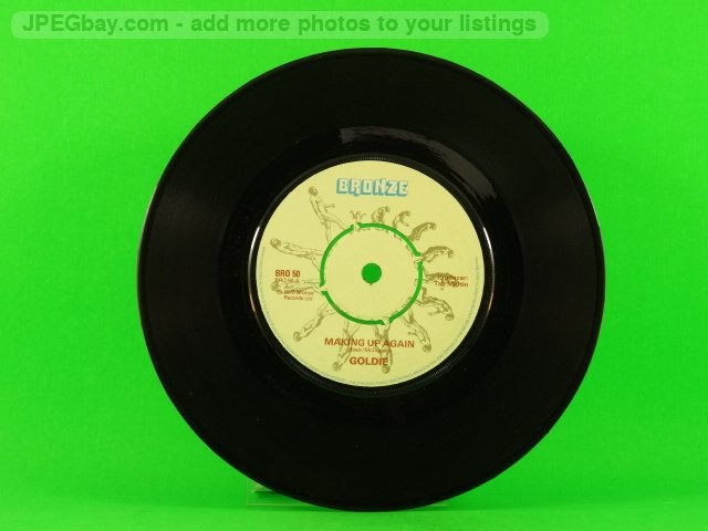 GOLDIE MAKING UP AGAIN (2) (137) 7" BRONZE