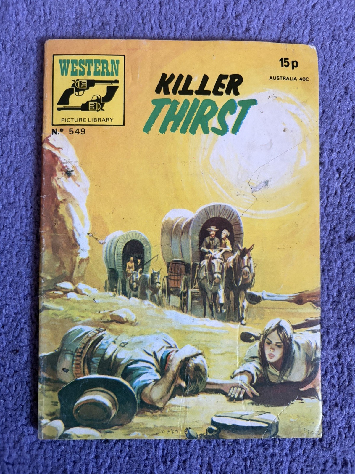Western Picture Library Comic No. 549 Killer Thirst