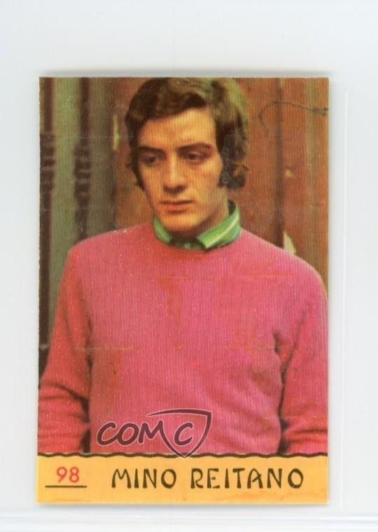 1968 Panini Cantanti Bisvalida Back Mino Reitano #98 1sp8