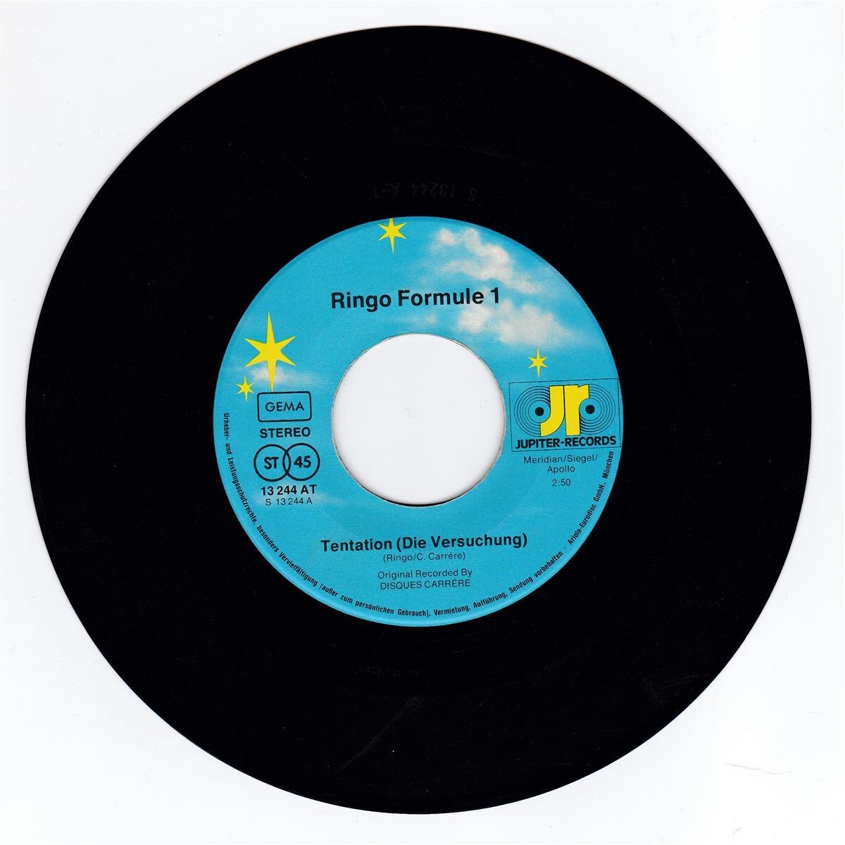 Ringo Formule 1 - Tentation (Die Versuchung) ++ used ++
